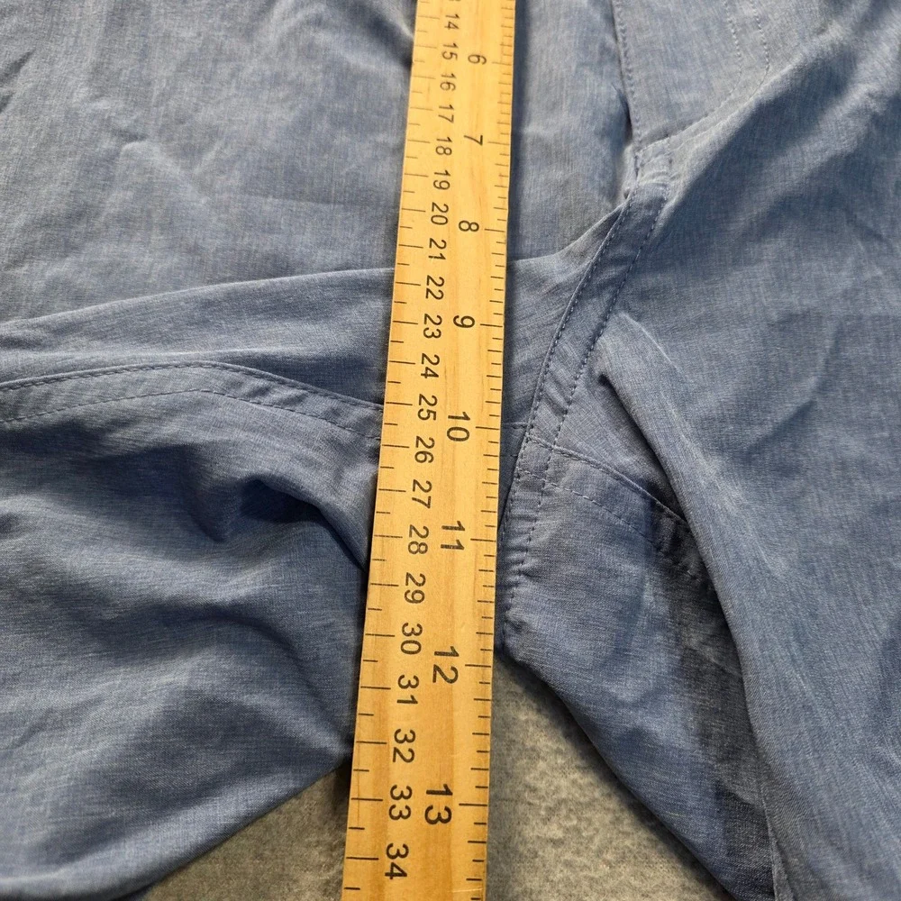 Eubi Hiking Shorts Mens Medium Lightweight Blue Quick Dry Outdoor Performance